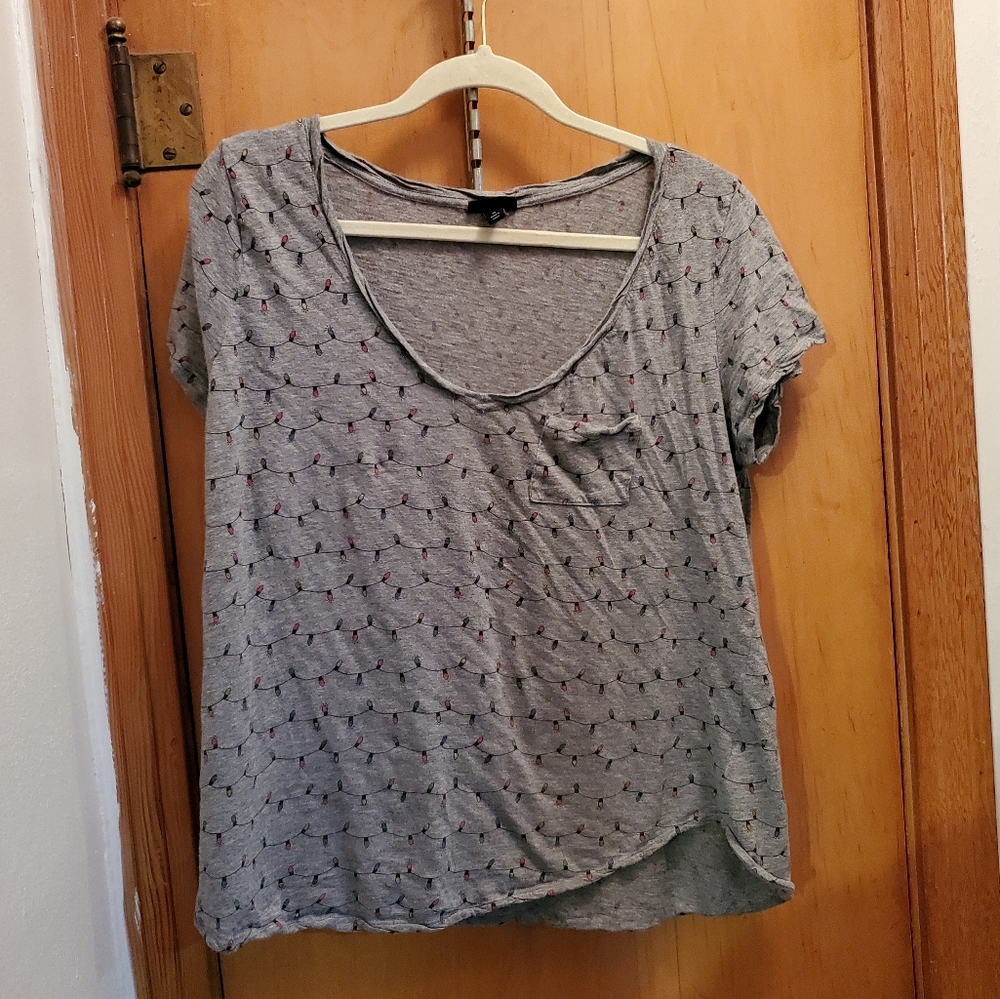 Christmas light T-shirt